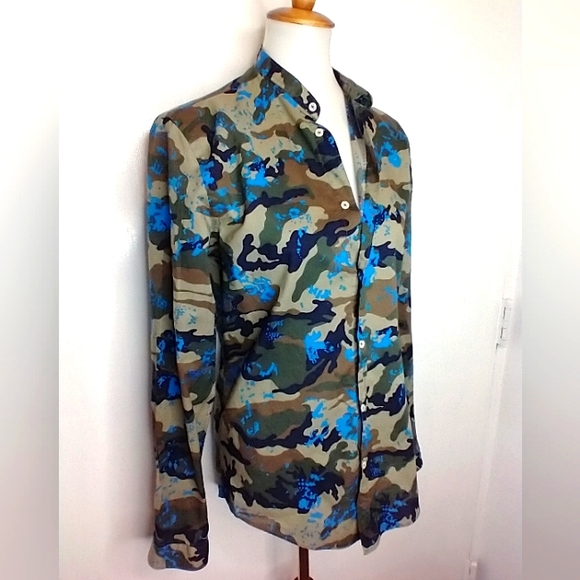 Pull Garçon Zara Kids - Camouflage Poche Devant - Taille 10 Ans - Neuf étiquettes